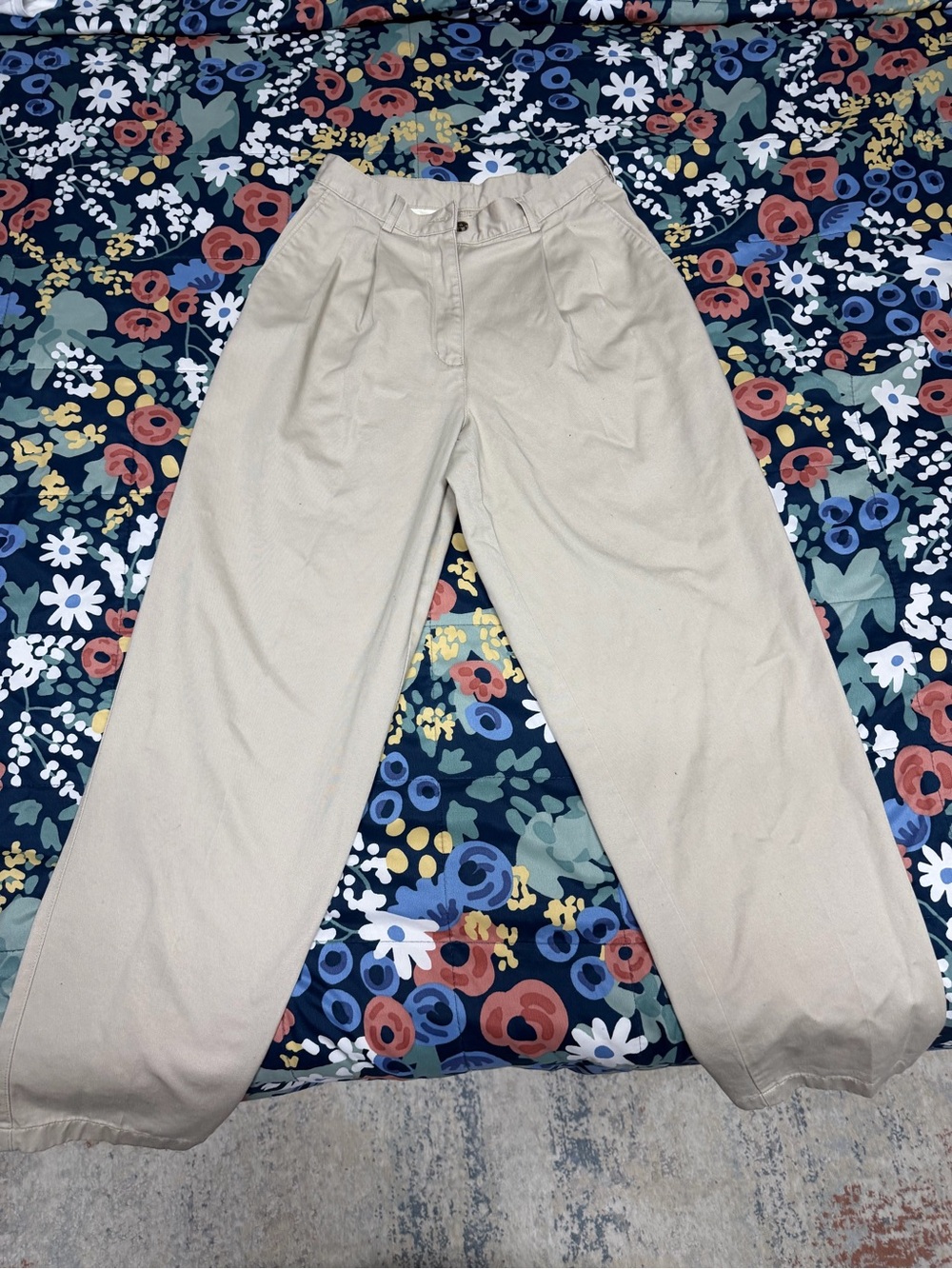 Ll Bean Women's Pleated Pants
